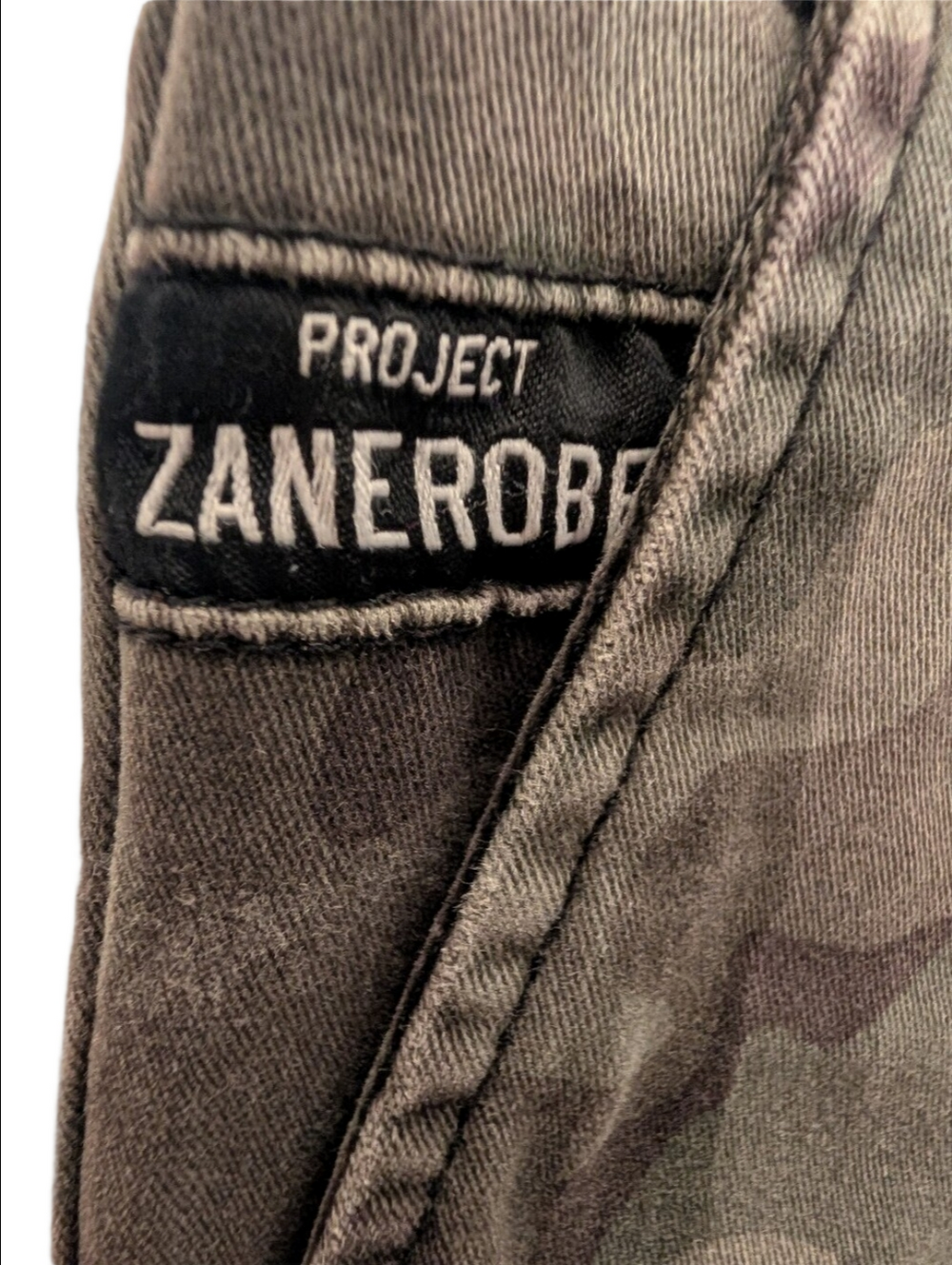 Project Zanerobe Men's Camo Jogger Pants Army Green Sureshot Style Size 30 - Picture 2 of 8